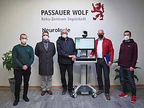 Startschuss der ergänzenden virtuellen Betreuung von COVID-19-Patienten im Passauer Wolf Ingolstadt